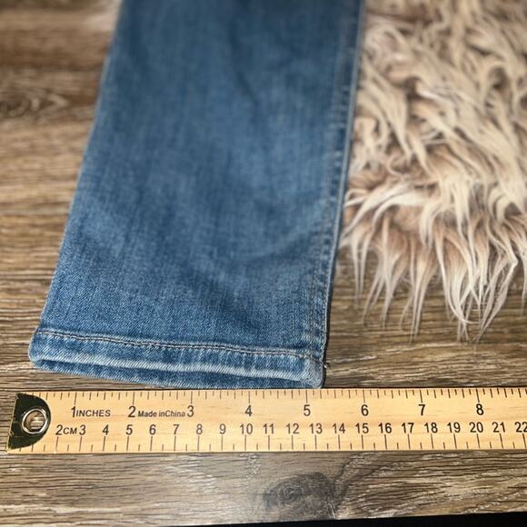 Old navy rock star super skinny distressed blue jeans - Picture 11 of 15